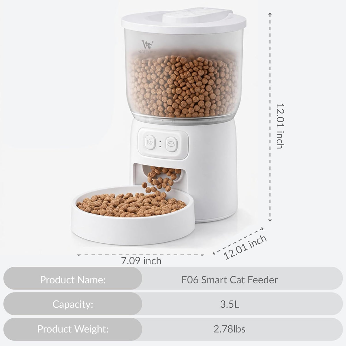 Automatic Wi-Fi Pet Feeder