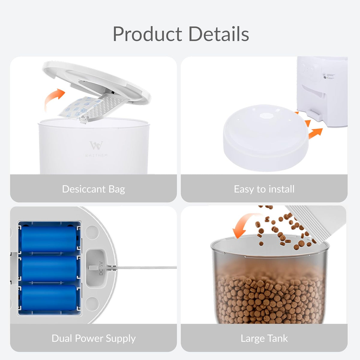 Automatic Wi-Fi Pet Feeder