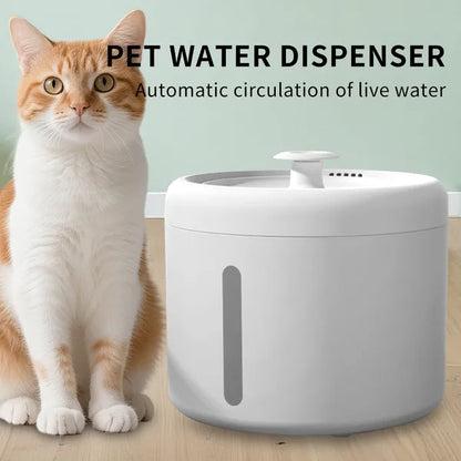 2500ml Automatic Pet Water Fountain