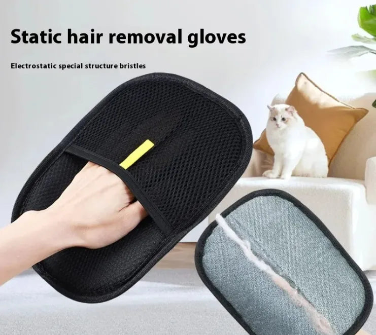 Pet Hair Removal & Grooming Glove