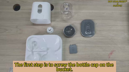 Automatic Gravity Pet Feeder & Water Dispenser